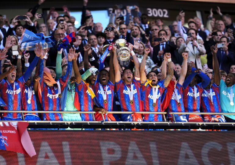 Crystal Palace a cucerit Cupa Angliei, primul trofeu din istoria sa