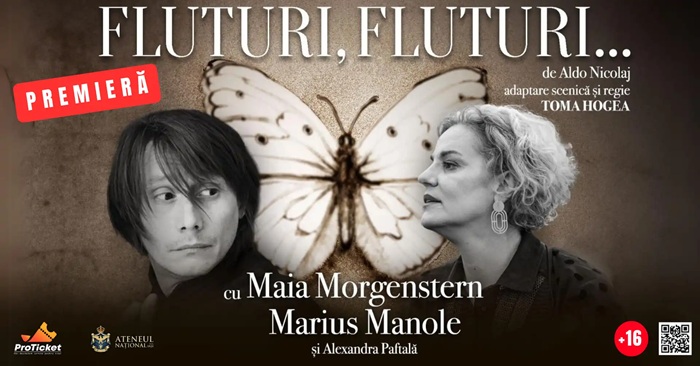 „Fluturi, Fluturi...” și „Old Love”, spectacole de teatru ce deschid luna iunie