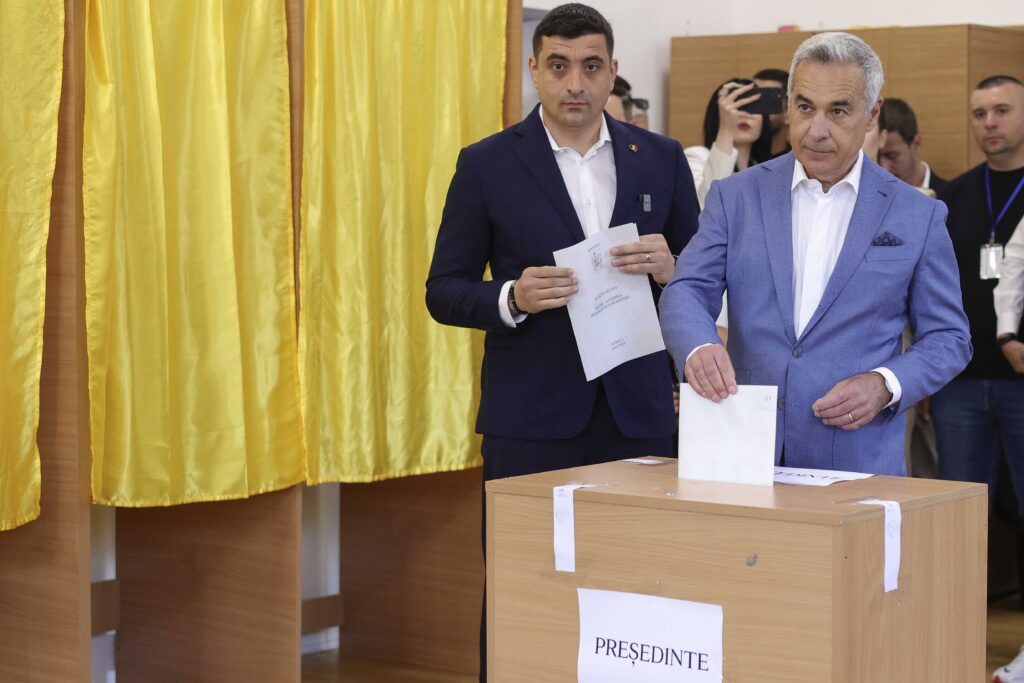 Georgescu voteaza