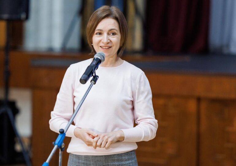 Maia Sandu l-a felicitat încă o dată pe Nicușor Dan