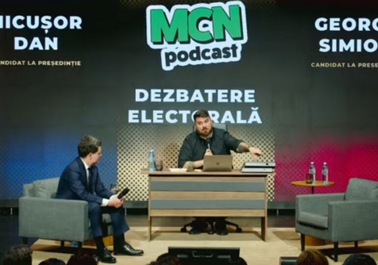 Simion fuge și de Micutzu, deși a fost primul care a confirmat prezența la dezbatere. Acum e în Italia (Video)