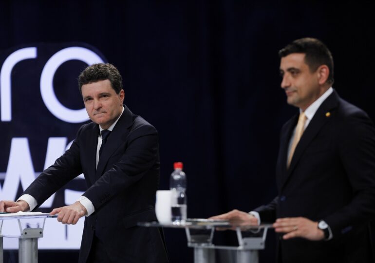 George Simion accuses Nicușor Dan is preparing a violent rally on the evening of the elections. Dan responds: "I do not contest the result. Romanians decide"