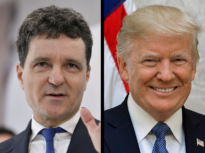 Nicușor Dan, Donald Trump