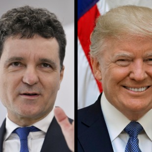 Nicușor Dan, Donald Trump