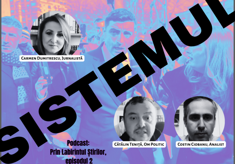 Noi, sistemul! O călătorie prin neîncrederea, spaimele și propaganda care sfâșie România - <span style="color:#990000;">Podcast video</span>