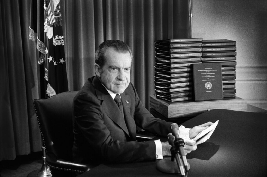 Richard Nixon, president, Watergate, politics, his