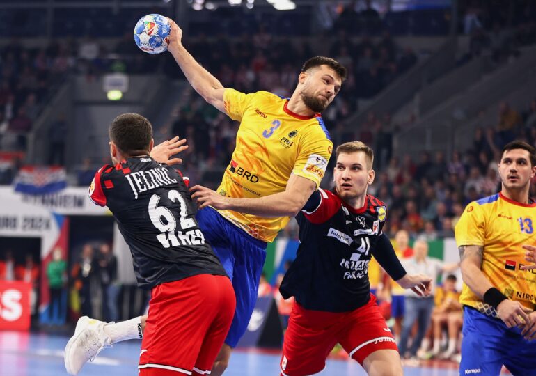 România se califică dramatic la Campionatul European de handbal masculin