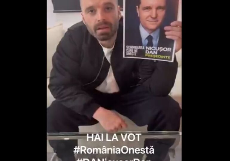 „Nu va fi ușor, dar va fi Nicușor” - Mesajul plin de speranță al lui Sebastian Stan (Video)
