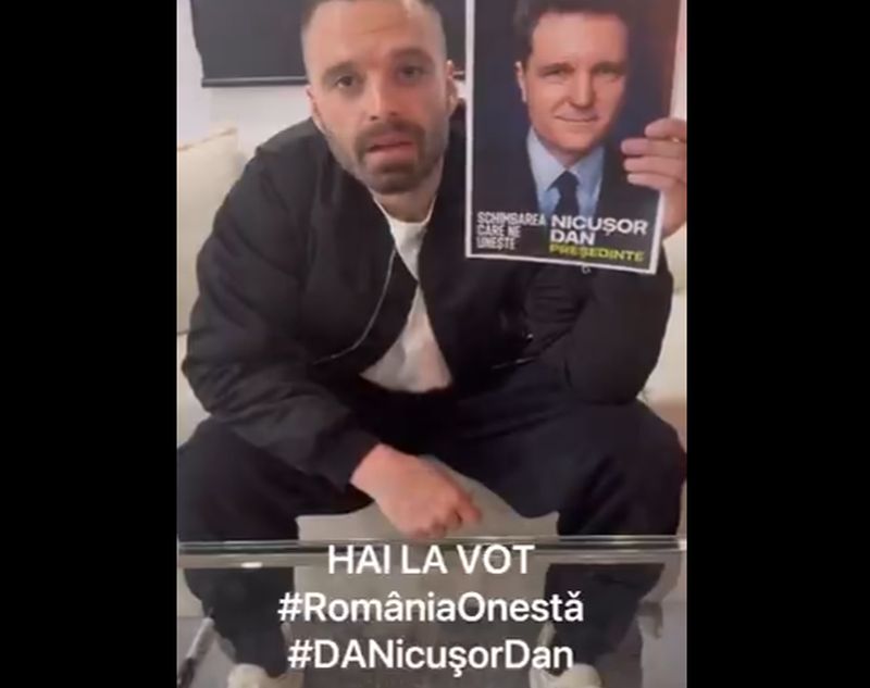 „Nu va fi ușor, dar va fi Nicușor” – Mesajul plin de speranță al lui Sebastian Stan (Video)