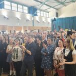 Clipul zilei: Ce-a pățit românul care a strigat „Nicușor” la adunarea AUR de la Londra