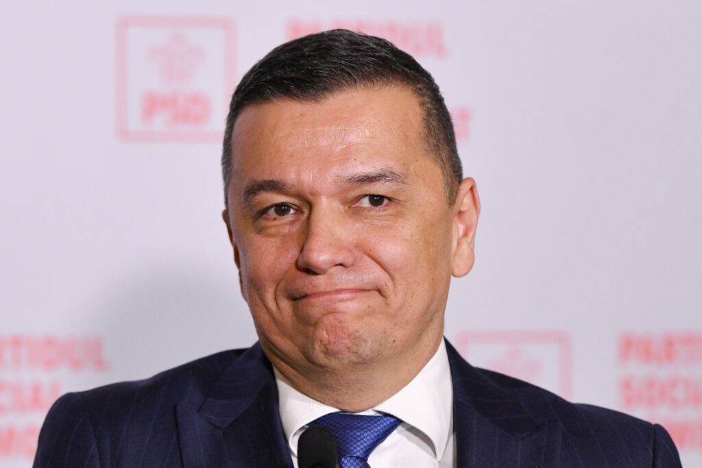 BUCURESTI - PSD - CONFERINTA DE PRESA - SORIN GRIN