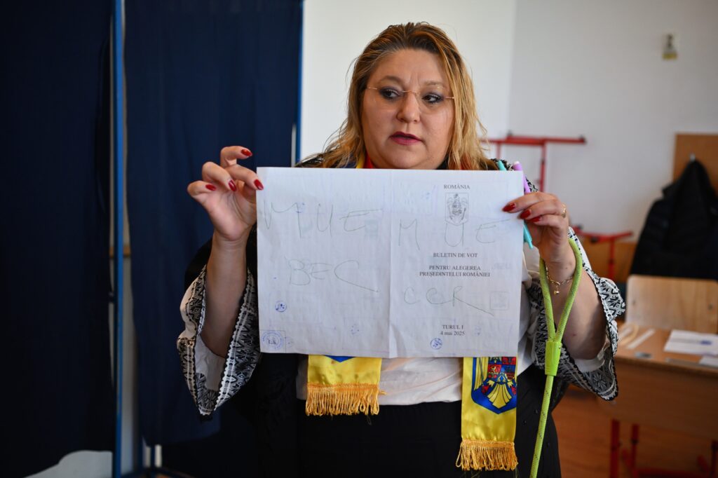 DIANA SOSOACA buletin de vot