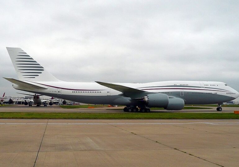 SUA acceptă super-avionul de lux făcut cadou de Qatar. După modificări, va deveni aeronava prezidențială Air Force One