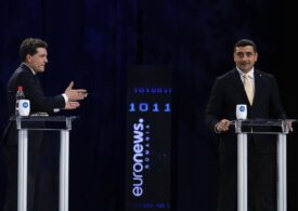 Duel încins la prima dezbatere TV înainte de turul 2. Nicușor Dan: Proiectați doar haos. Simion: Sunt mai bun la aruncat cu vorbe! USR: Și Simion o să-l voteze pe Nicușor!
