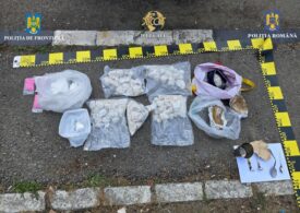Doi cetățeni olandezi, prinși în flagrant pe A1 cu droguri de mare risc