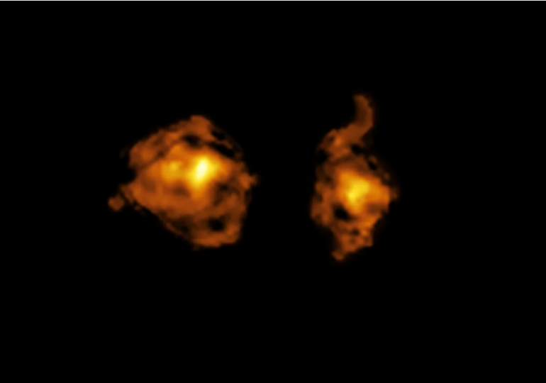 „Duelul galaxiilor", fenomenul rar pe care astronomii l-au văzut pentru prima oară