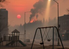 Incendii puternice în Canada, cu flăcări de peste 30 de metri în înălțime. 17.000 de persoane sunt evacuate (Foto & Video)