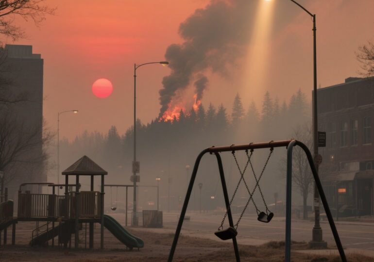 Incendii puternice în Canada, cu flăcări de peste 30 de metri în înălțime. 17.000 de persoane sunt evacuate (Foto & Video)