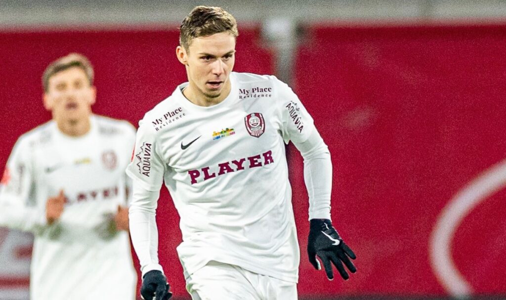 Louis Munteanu a părăsit cantonamentul echipei naționale: Probleme pentru atacantul lui CFR Cluj