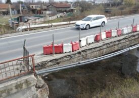 Brașov: Podul preluat de la CNAIR în stare critică va fi demolat de urgență (Foto)