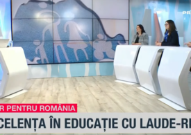 Excelența în educație - în fiecare vineri, la Prima News, în cadrul emisiunii „Viitor pentru România” cu Nicoleta Călugăreanu