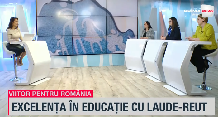 Excelența în educație - în fiecare vineri, la Prima News, în cadrul emisiunii „Viitor pentru România” cu Nicoleta Călugăreanu