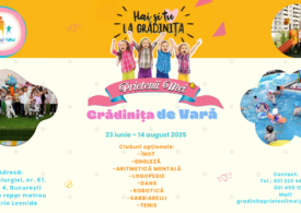 Grădinița de Vară, la grădinița cu program prelungit Prietenii Mei
