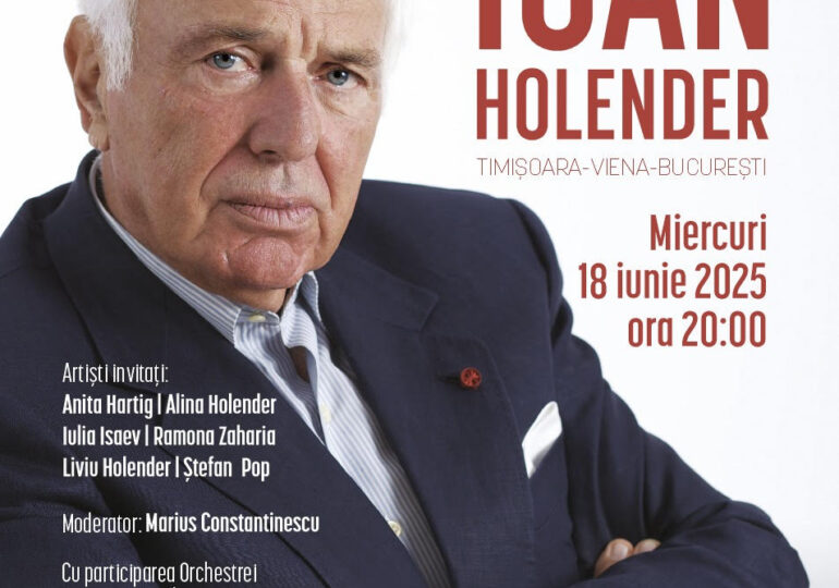 Ioan Holender la 90 de ani - o viață dedicată operei, sărbătorită pe scena Operei Naționale București