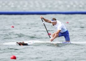 Cătălin Chirilă, medaliat cu bronz în proba de canoe simplu 500 metri, la Europene