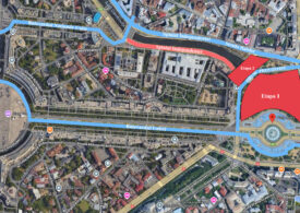 Băluță începe să spargă planșeul Unirii! În câteva zile se închide Splaiul Independenței. Pe unde vom circula și cât țin restricțiile (Video)