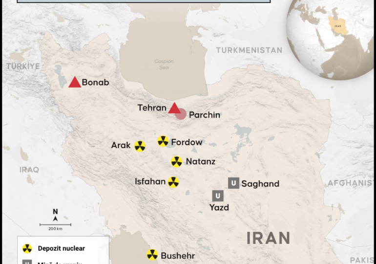 Ce este situl nuclear Fordow din Iran și de ce Israelul a dorit ca SUA să-l lovească?