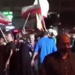 Sute de oameni au sărbătorit pe străzile Iranului atacul asupra bazei americane Al Udeid din Qatar (Video)