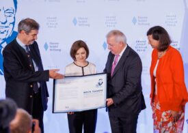 Maia Sandu a primit Premiul Franz Josef Strauss și a anunțat ce va face cu banii