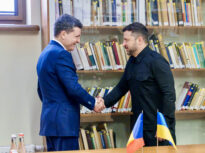 Zelenski a vorbit cu Nicușor Dan despre proiecte energetice comune