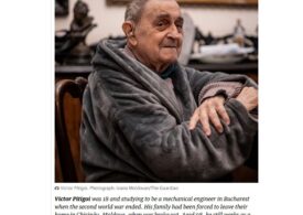 Victor Pițigoi, colaborator SpotMedia, intervievat de The Guardian în proiectul dedicat supraviețuitorilor celui de-Al Doilea Război Mondial