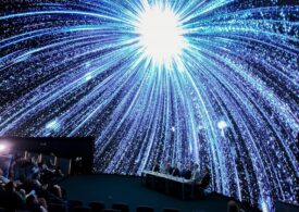 Planetariul din Praga a inaugurat prima cupolă cu leduri din Europa. Imagini spectaculoase
