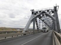 Restricții de circulație pe Podul Prieteniei Giurgiu-Ruse, până în decembrie. Trafic dirijat cu semafoare, zi și noapte