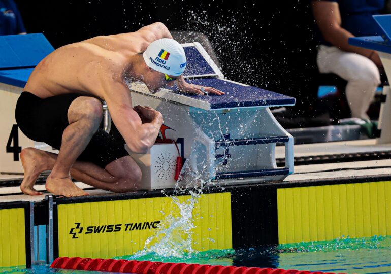 David Popovici se califică în finala probei de 100 de metri liber la Europenele Under 23 cu un timp fabulos