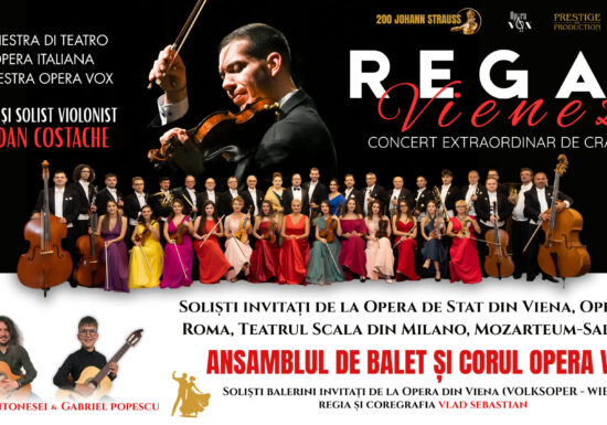 Turneul Național Regal Vienez - Concert Extraordinar de Crăciun în decembrie, în marile orașe ale țării