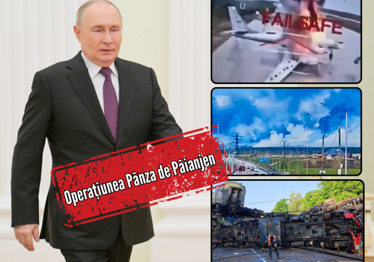 Putin, prins în pânza de păianjen