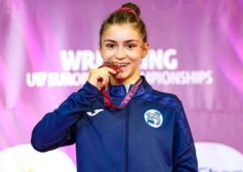 Georgiana Hărșan câștigă medalia de aur la Campionatele Europene de lupte U-17
