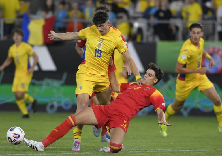 EURO U19: România pierde contra Spaniei