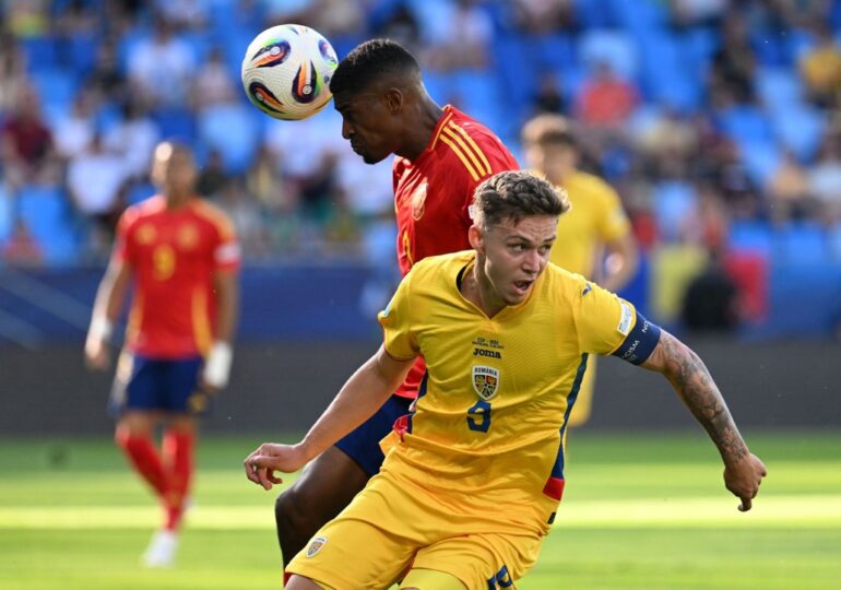 EURO U21: România pierde cu Spania după ce a condus aproape tot meciul. Eliminarea lui Blănuță ne-a dat peste cap