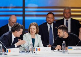 Imagini grăitoare de la Odesa - Maia Sandu, între Nicușor Dan și Volodimir Zelenski: "Să fim generația care a stat ferm și a protejat pacea"