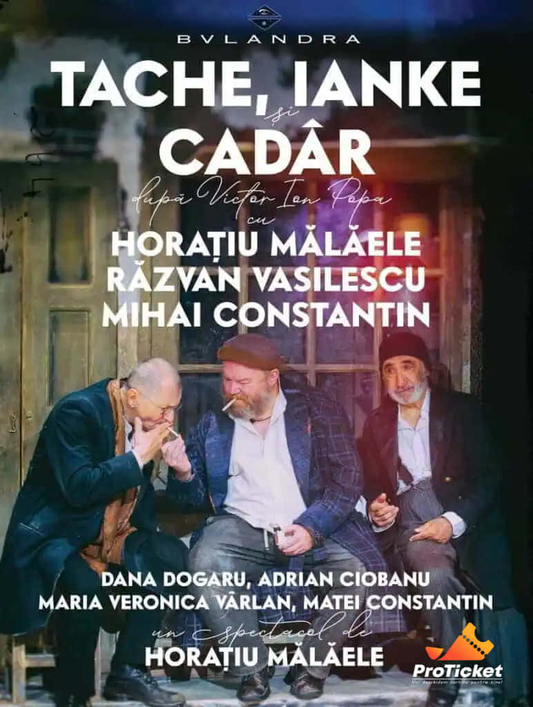 Tache, Ianke si Cadar - Afis