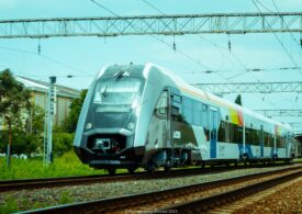 Vine Leon! Primul tren fabricat în România după 80 de ani ajunge în București
