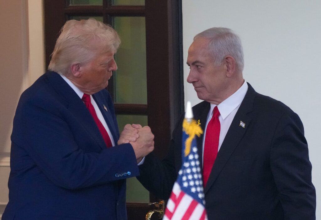 Netanyahu Visits Trump At The White House