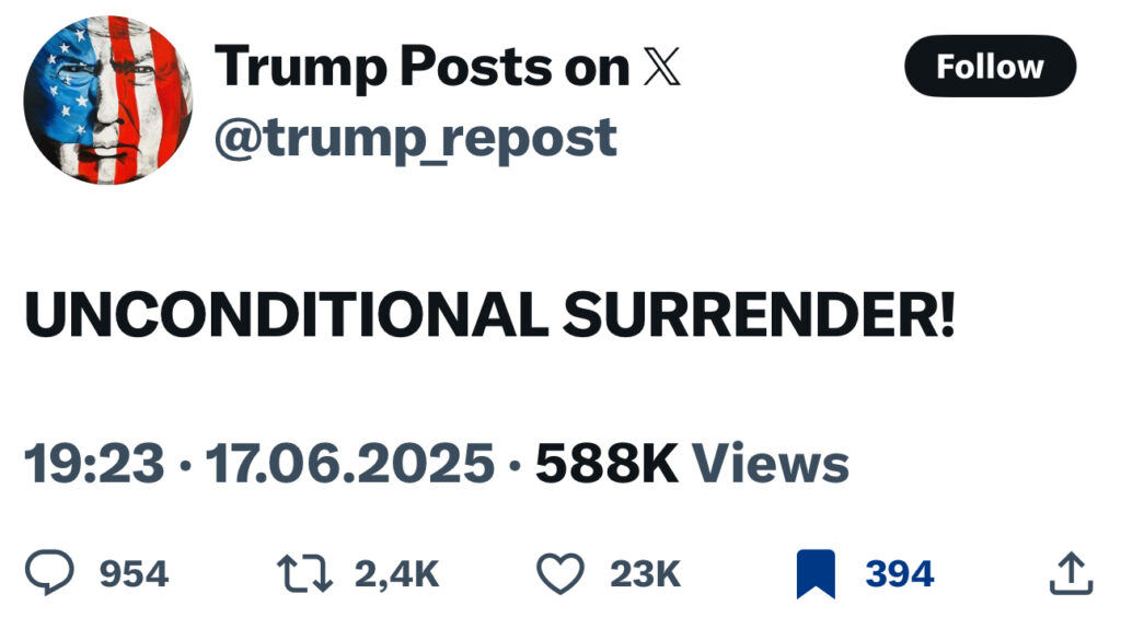 TrumpPostare