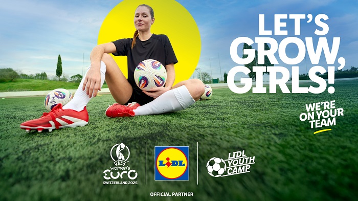 LIDL ADUCE YOUTH CAMP PENTRU FETE LA UEFA WOMEN'S EURO 2025