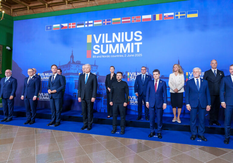Nicușor Dan, la Vilnius: Amenințarea Rusiei nu e doar militară. Avem nevoie de un NATO mai puternic